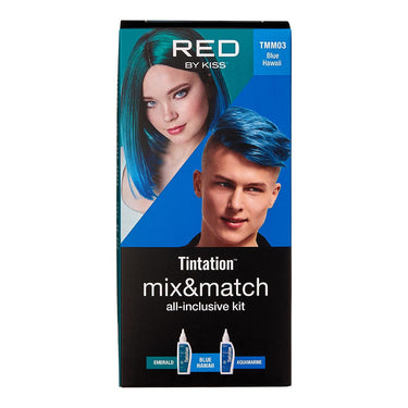 Red By Kiss Tintation Mix & Match All-Inclusive Kit – Blue Hawaii - ANNS BEAUTY SUPPLY